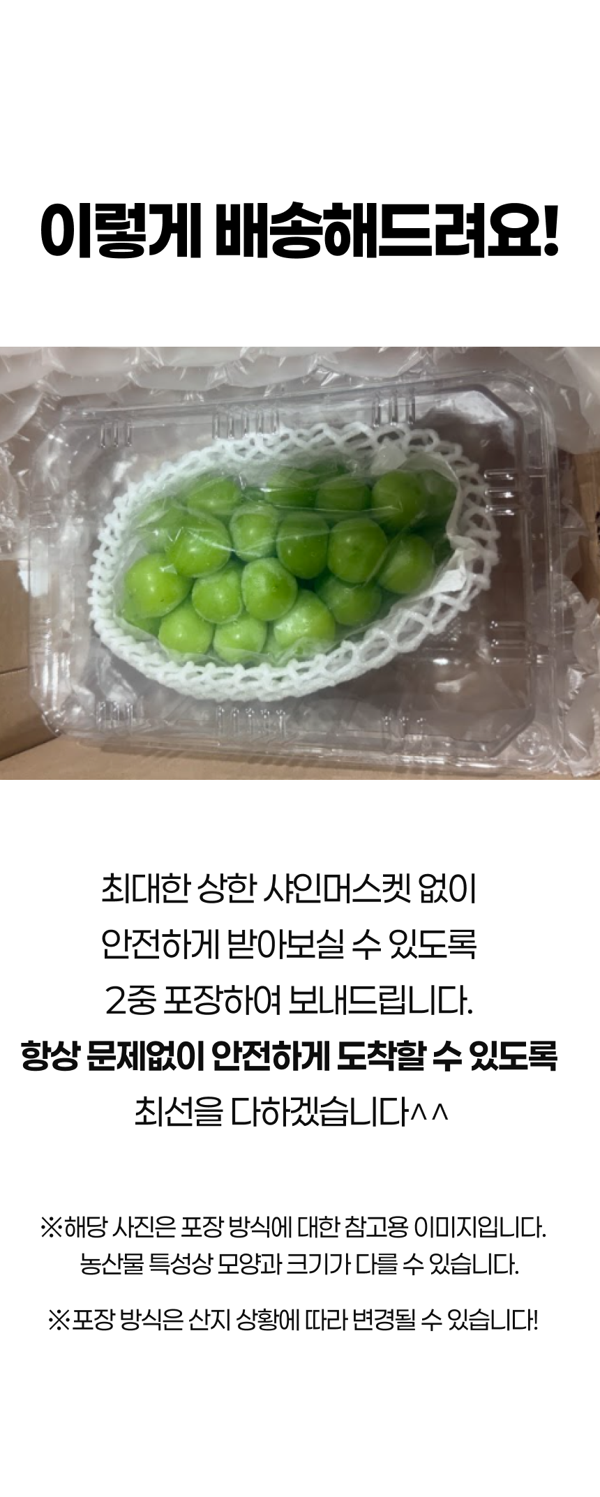 한강결 꿀당도 샤인머스켓 망고포도, 특품대과, 2kg, 1박스