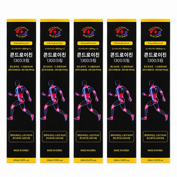닥터킴스 MSM 콘드로이친 1300 마사지크림, 150ml, 5개 상세 이미지 1