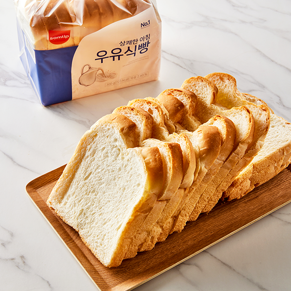 상쾌한 아침 우유식빵, 300g, 1개