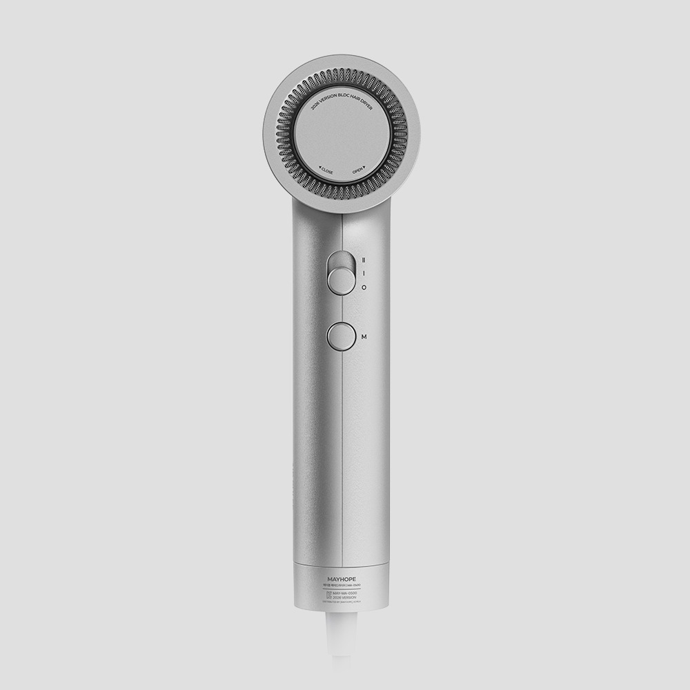 메이홉 BLDC 알루미늄 헤어드라이어, MA-0500, 메탈실버, 1개 상품 이미지 4
