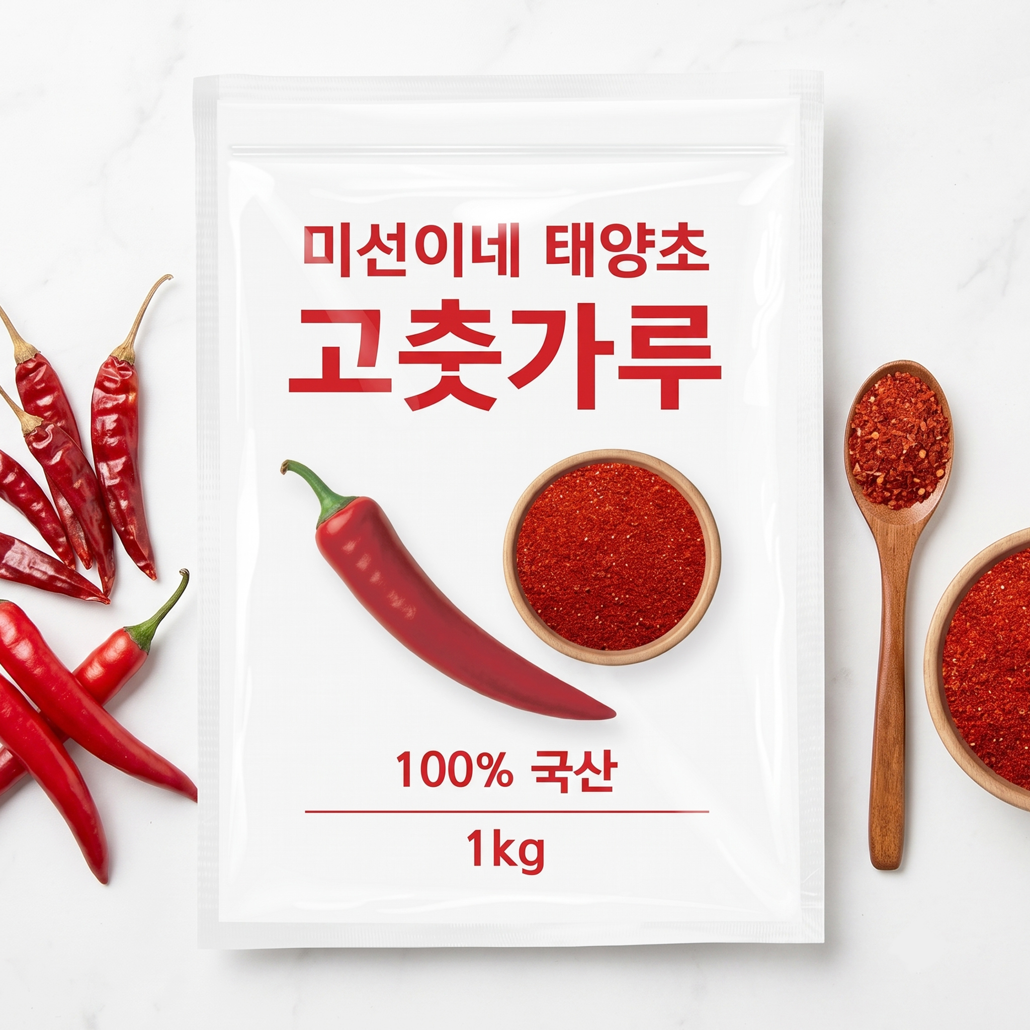 미선이네 국내산 태양초 햇 고춧가루, 1kg, 1개 토스쇼핑 특가
