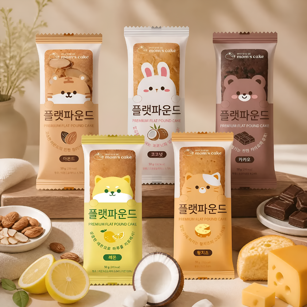 맘스케이크 플랫파운드, 혼합, 50g, 20개 토스쇼핑 특가