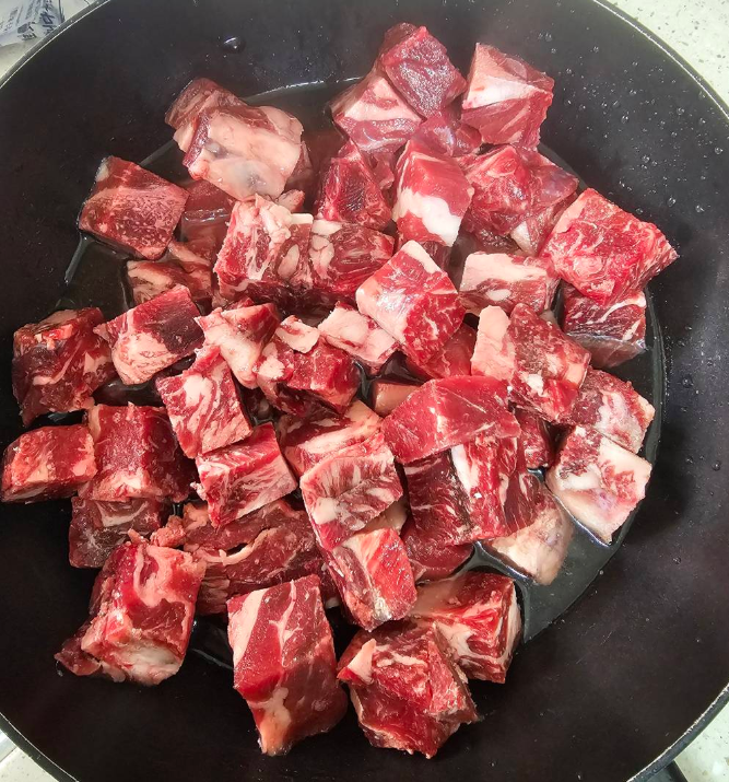 구팔 투쁠 한우 국거리, 1kg, 1개 상세정보 34