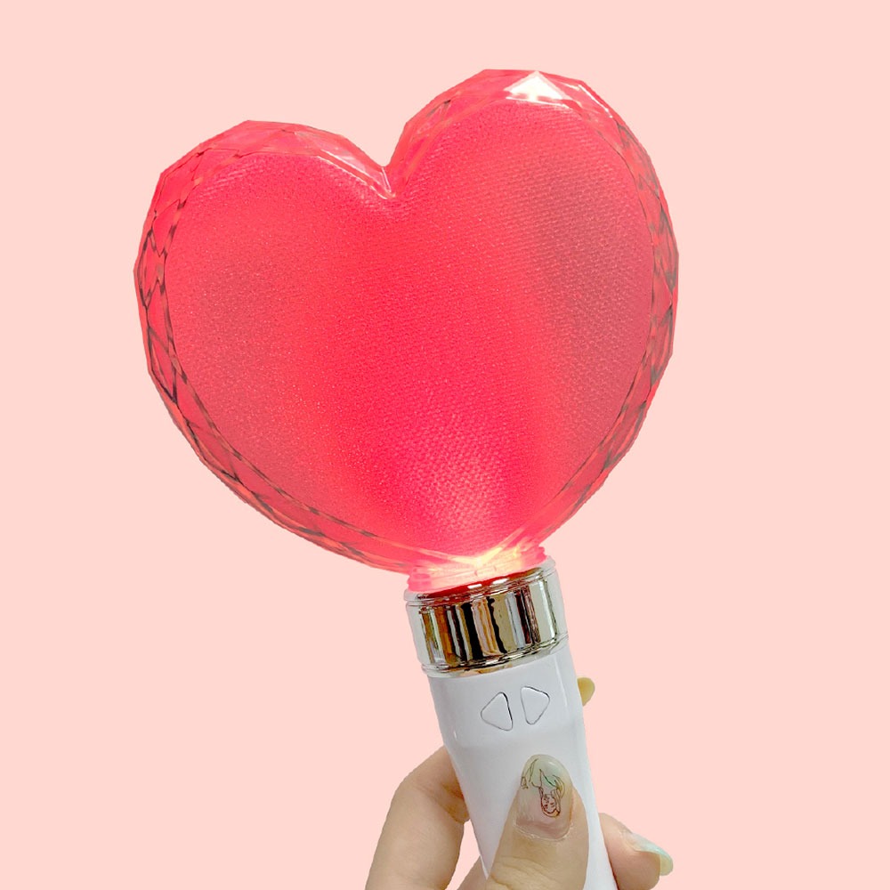 ATC 루미하트 LED 응원봉, 필름삽입, 코스튬가능, 15색, 1개