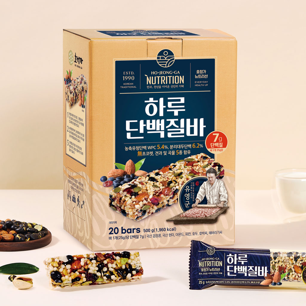 호정가 하루단백질바, 25g, 20개 상품 이미지 2