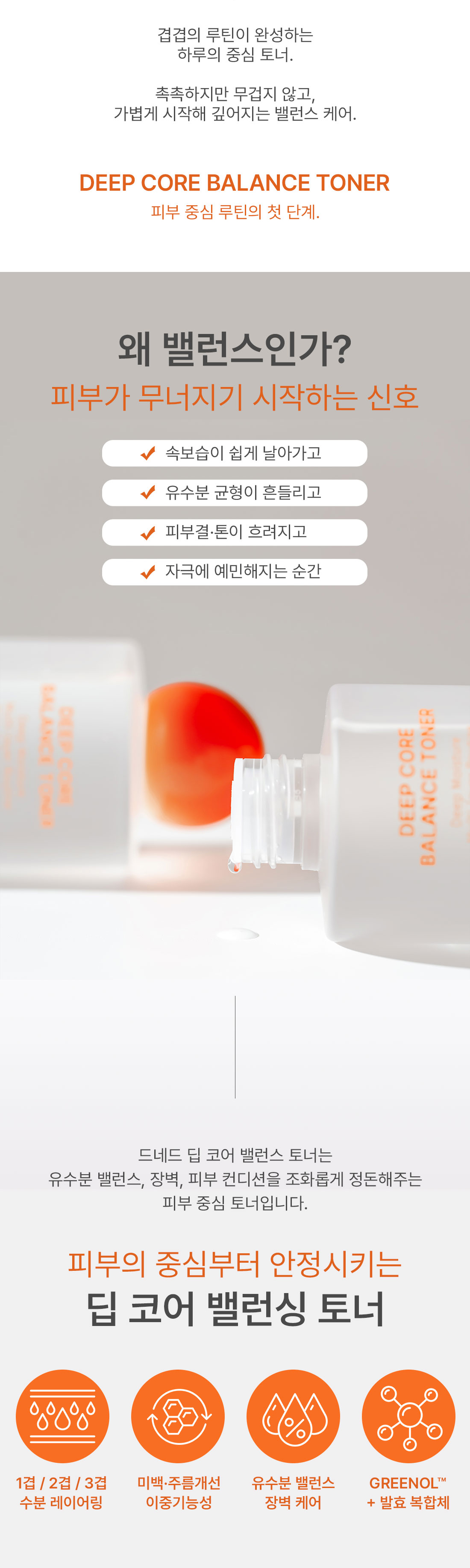 드네드 딥 코어 밸런스 토너, 200ml, 1개 상세 이미지 5