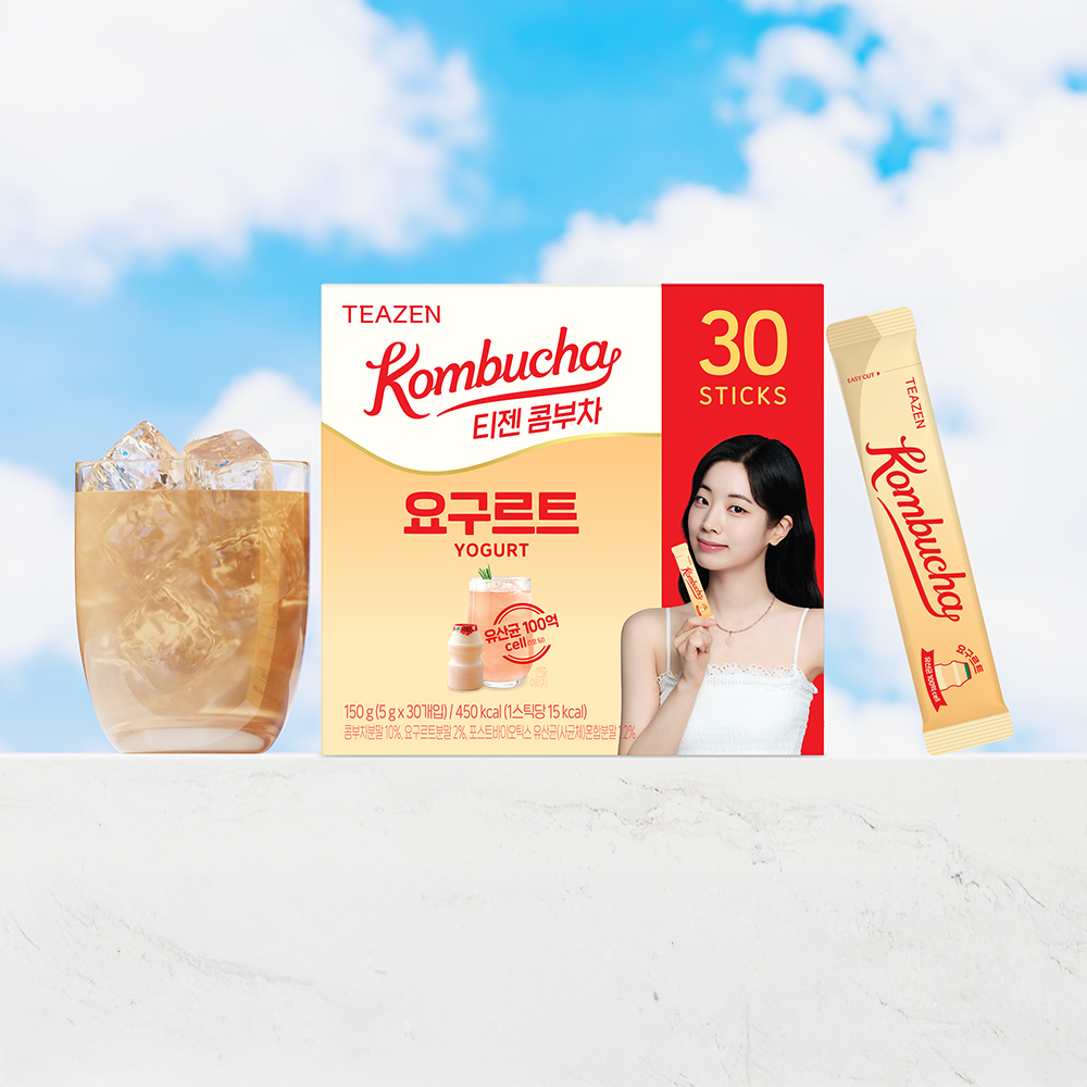 티젠 콤부차 요구르트맛, 5g, 30개입, 2박스 + 요구르트 보틀, 490ml, 1개 상품 이미지 2
