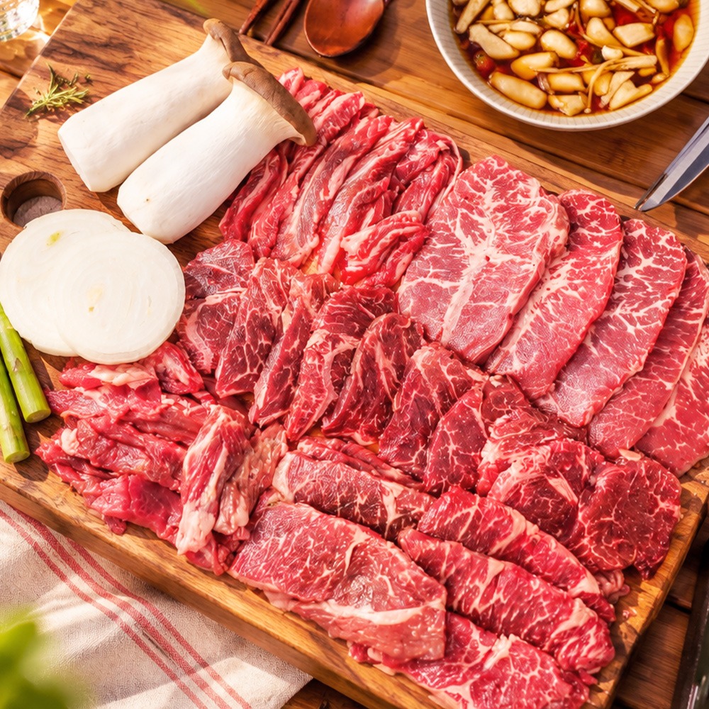 맛춤상회 소고기모듬, 토시살, 200g, 1개 + 안창살, 200g, 1개 + 부채살, 200g, 1개 + 우삼겹, 200g, 1개 상품 이미지 2