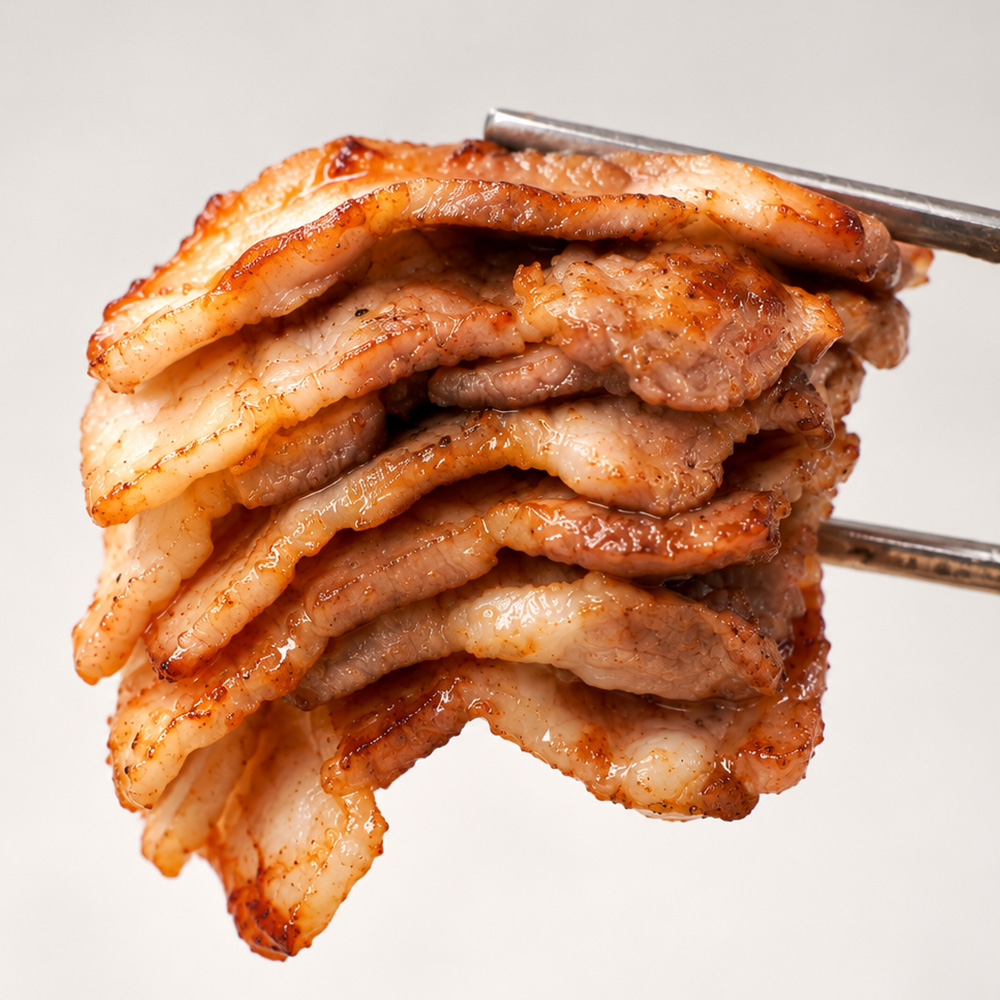 육중대 듀록 흑돼지 삼겹살, 500g, 4개 상품 이미지 7