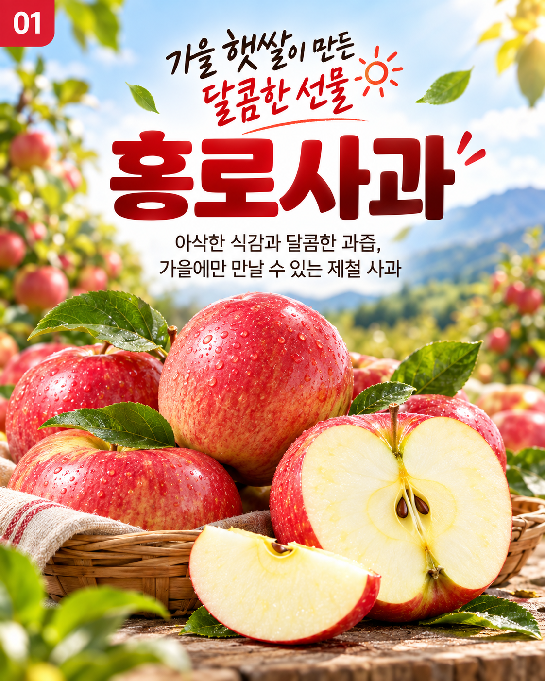 경북 햇 홍로사과 소과 2kg 한 박스, 처음 사보는 분을 위해 꼼꼼하게 정리해 드려요 2