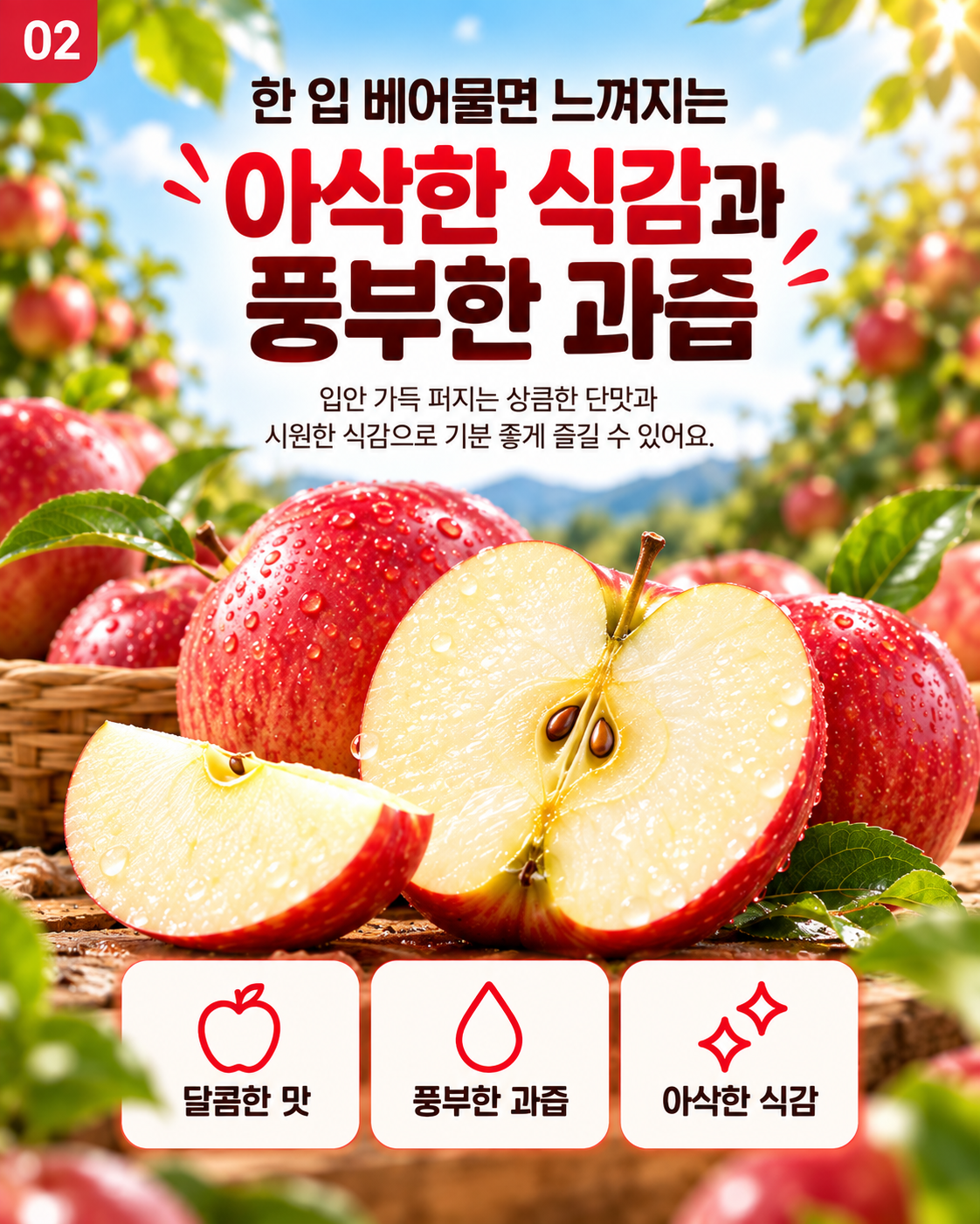 경북 햇 홍로사과 소과 2kg 한 박스, 처음 사보는 분을 위해 꼼꼼하게 정리해 드려요 3