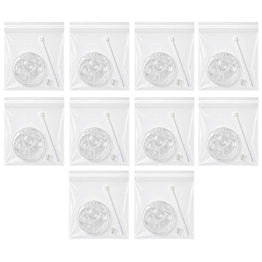 왁뿌볼 DIY 고무공, 투명, 1세트 상품 이미지 5