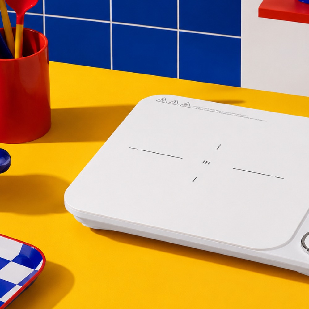 쿠오레 인덕션 쿠커 CKI-D10W, 일반형, 화이트, 1개 상품 이미지 1
