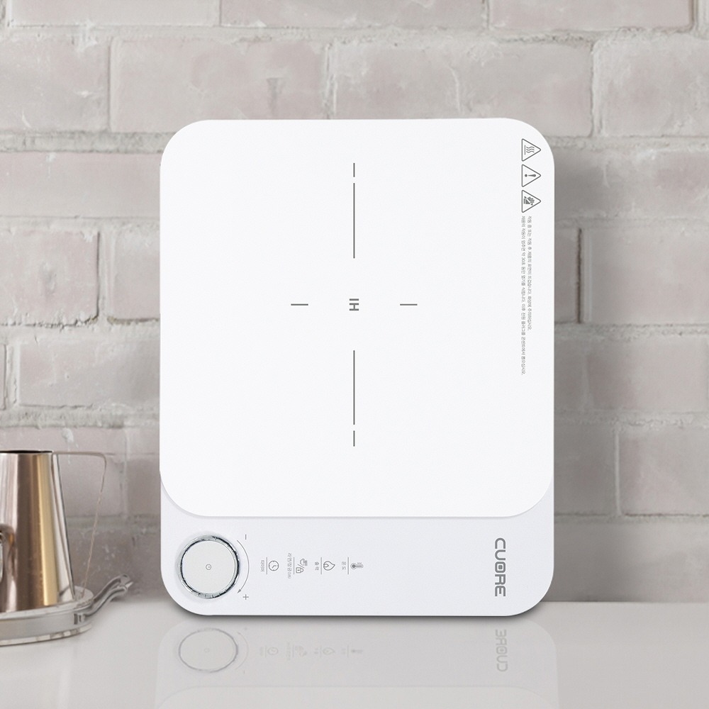쿠오레 인덕션 쿠커 CKI-D10W, 일반형, 화이트, 1개 상품 이미지 2