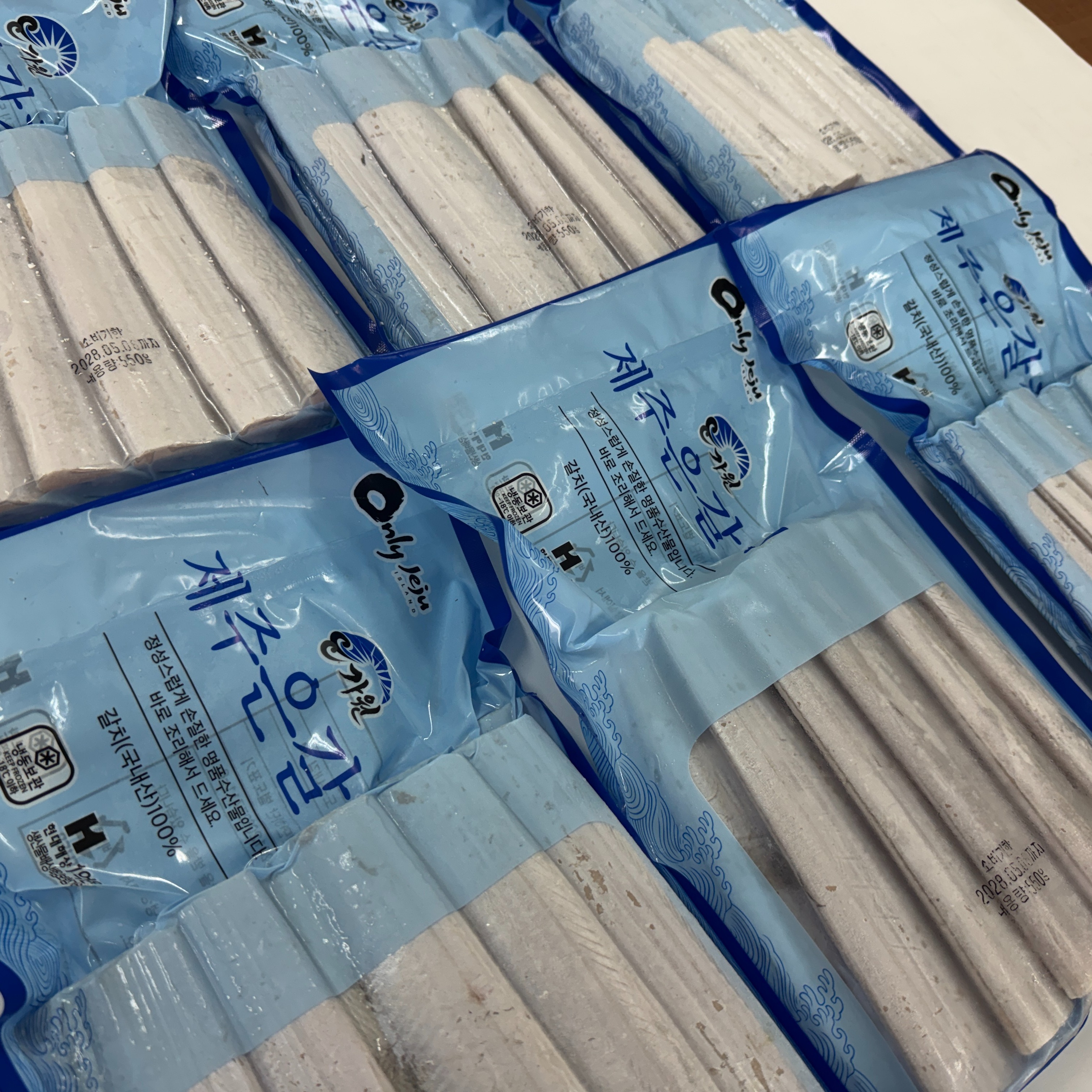 제주 손질 은갈치, 2.5kg, 4팩