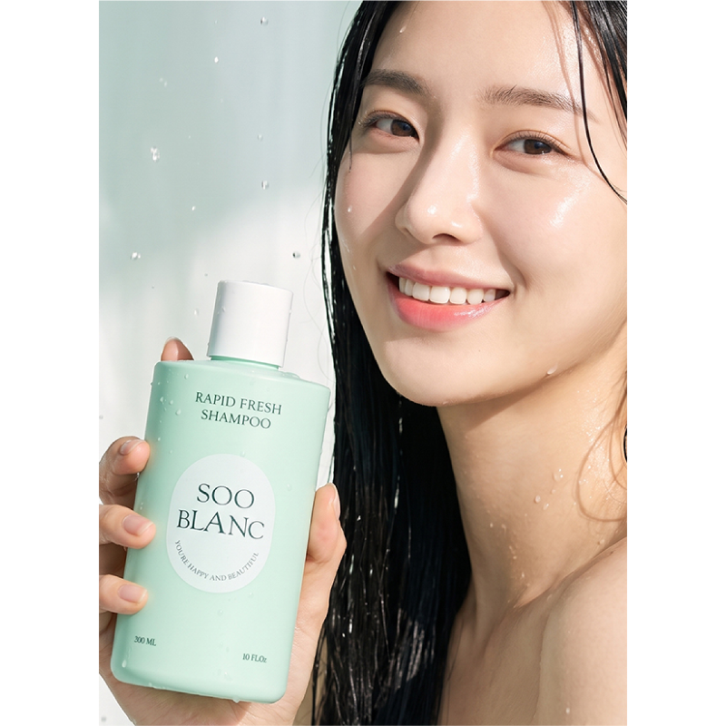 수블랑 래피드 프레쉬 두피 케어 샴푸, 300ml, 2개 상품 이미지 2