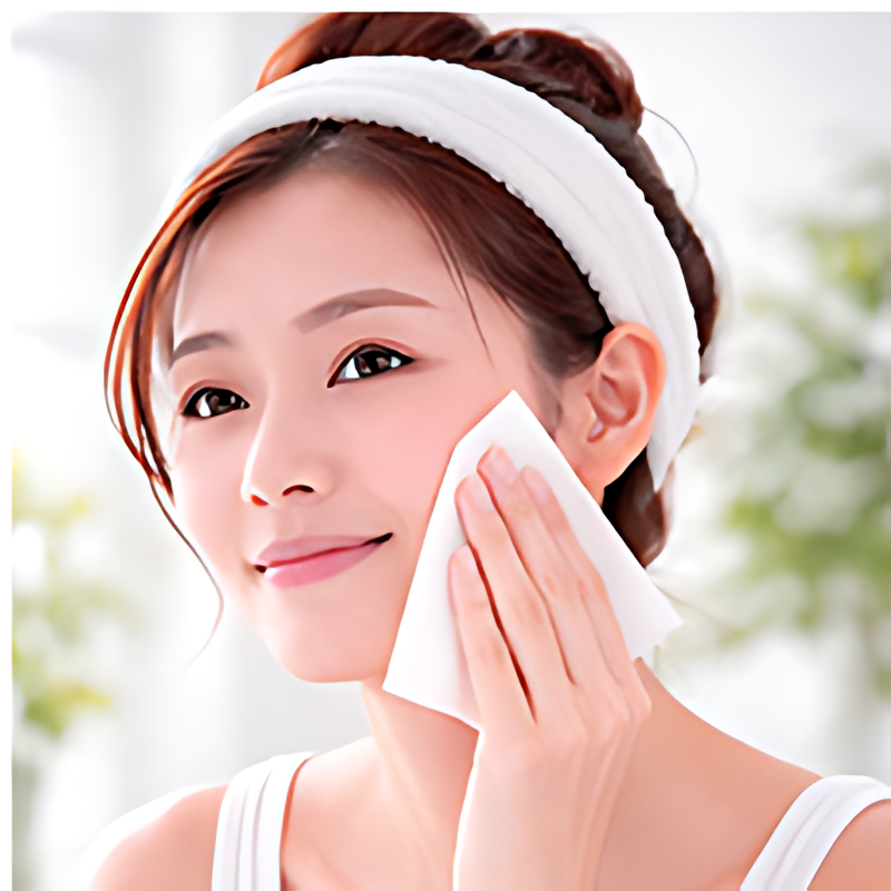올챌린지 뽑아쓰는 미용티슈, 바이올렛, 250매, 12개입 상품 이미지 4
