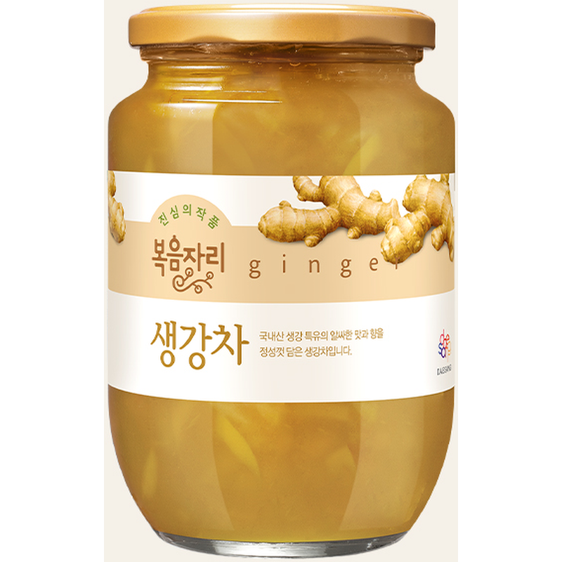 복음자리 유자차 620g + 생강차 600g, 1세트 상세 이미지 4