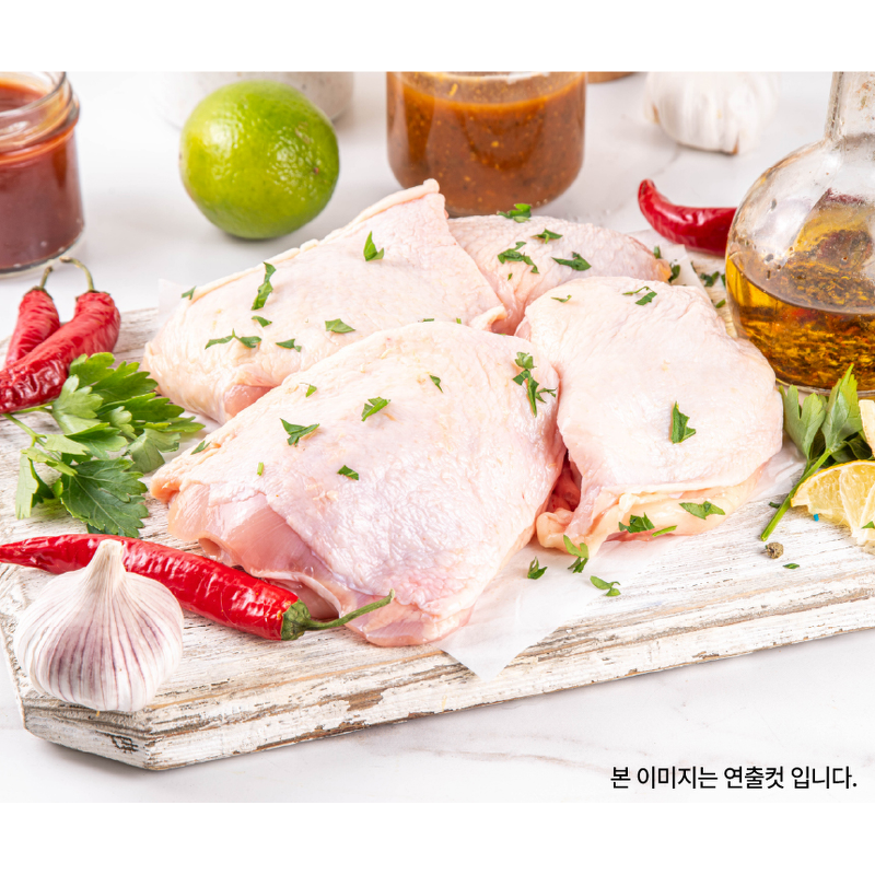 고기중독 순살 닭다리살, 냉동, 2kg, 1개 상품 이미지 6