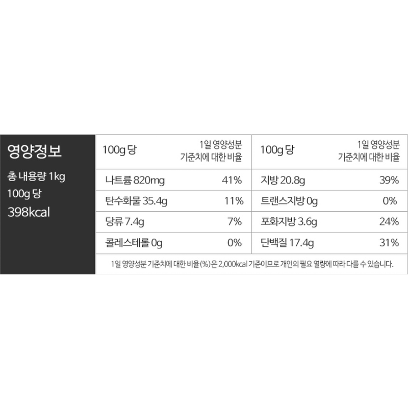 해성물산 서리태 콩조림, 1kg, 1개 상품 이미지 7