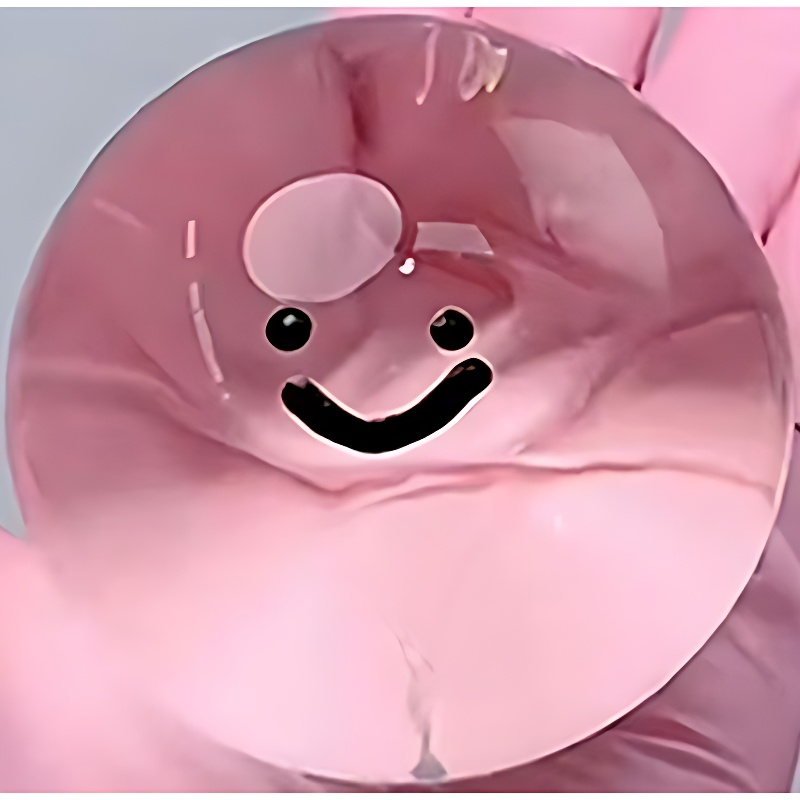 거품나는 스마일 말랑이, 물방울 말랑이, 주사기, 1개 상품 이미지 8