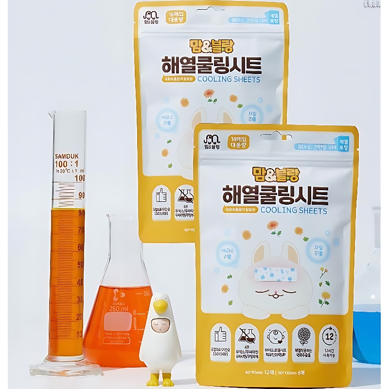 맘앤블랑 해열쿨링시트, 18매입, 1개 상품 이미지 2