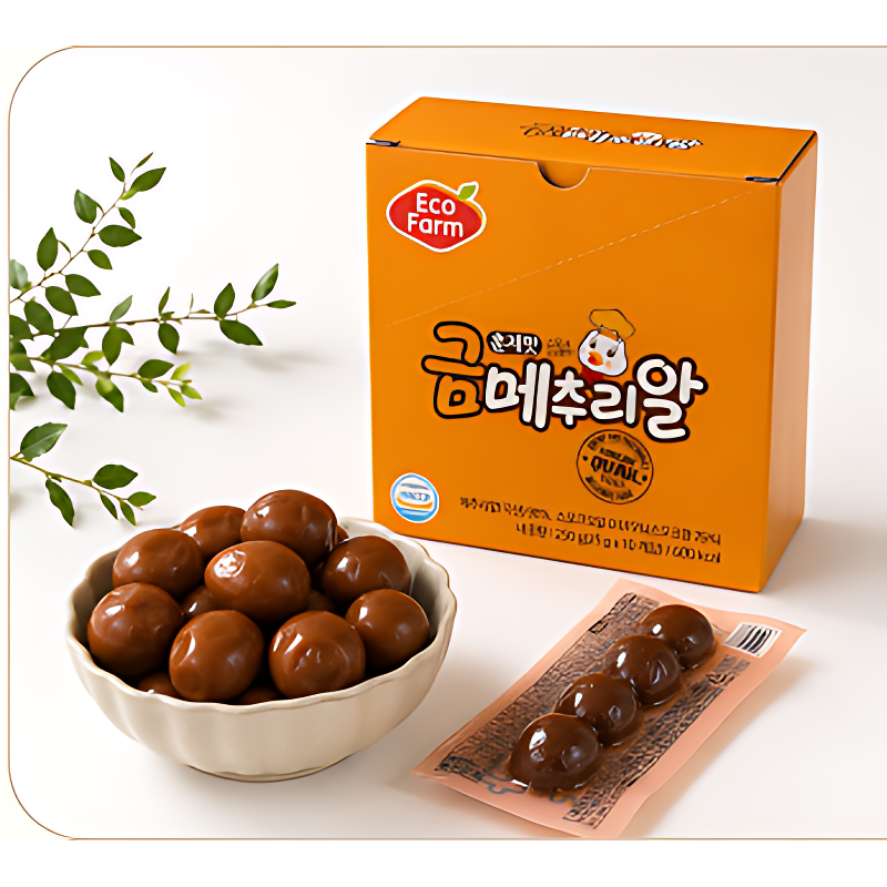 맛꾼 무항생제 금메추리알, 훈제맛, 25g, 10개 상품 이미지 5