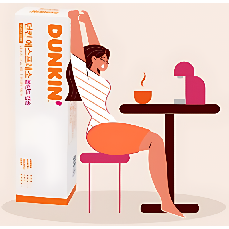 던킨블렌드 캡슐커피, 네스프레소 호환, 에스프레소, 20개입, 4개 상품 이미지 5