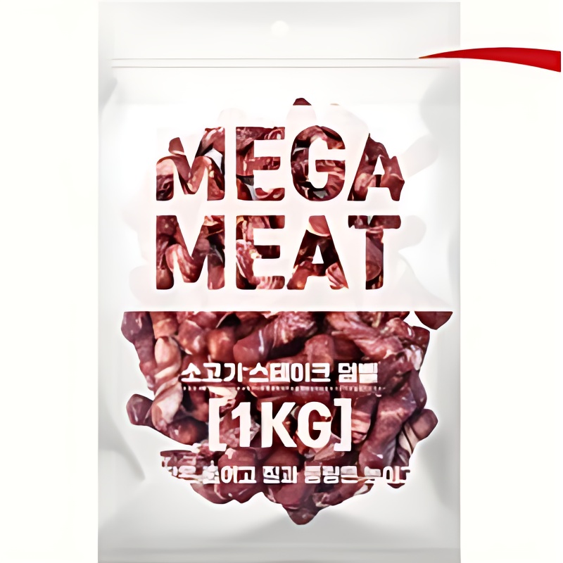 메가미트 강아지 간식, 오리윙, 1kg, 1개 상품 이미지 7