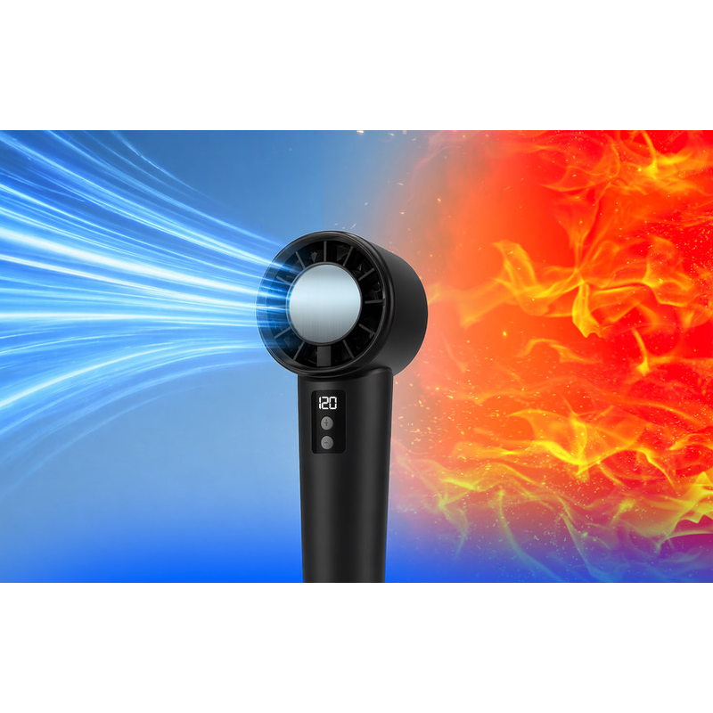 에이팔란스 제트 쿨링 휴대용 냉각 손선풍기 K300 Pro, 화이트, 1개 상품 이미지 2