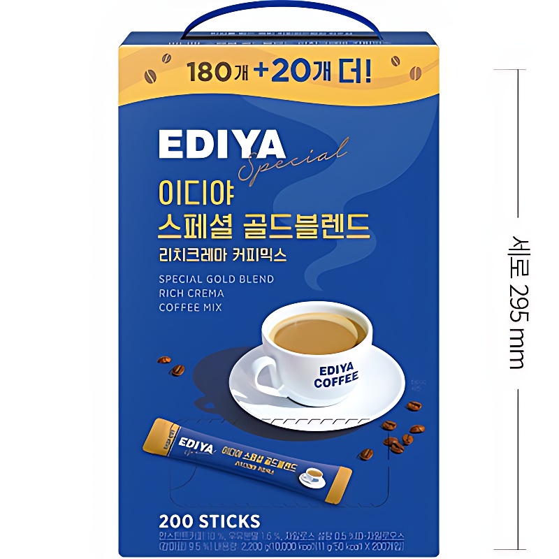 이디야커피 스페셜 골드블렌드 리치크레마 커피믹스, 11g, 200개입, 1개 상품 이미지 2