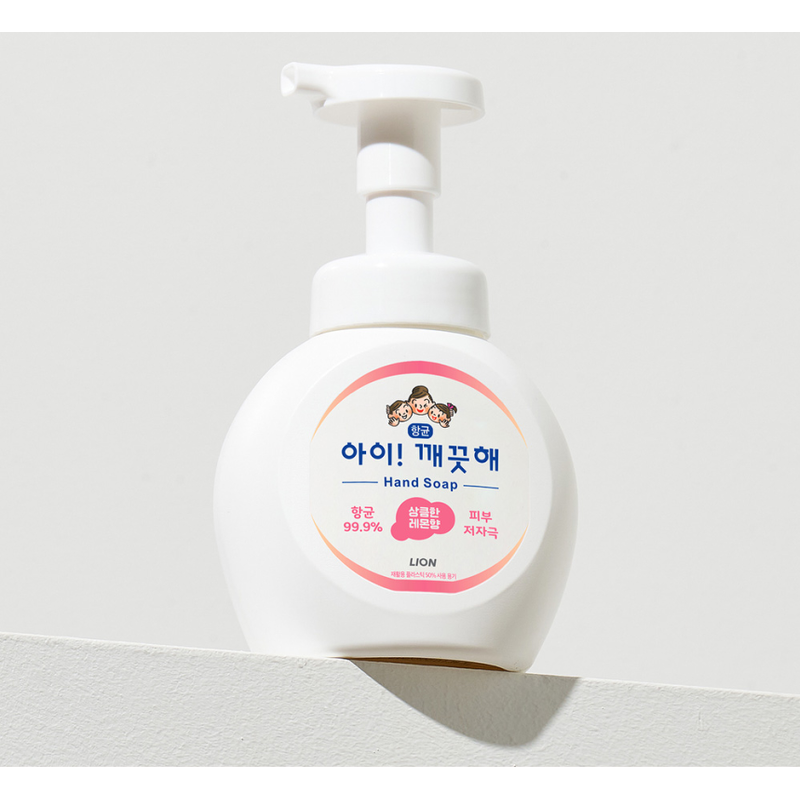 아이깨끗해 항균 폼 핸드솝, 순 파우더향, 250ml, 1개 + 리필, 200ml, 4개 상품 이미지 2