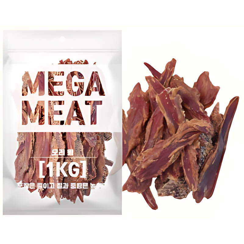메가미트 강아지 간식, 오리윙, 1kg, 1개 상품 이미지 10
