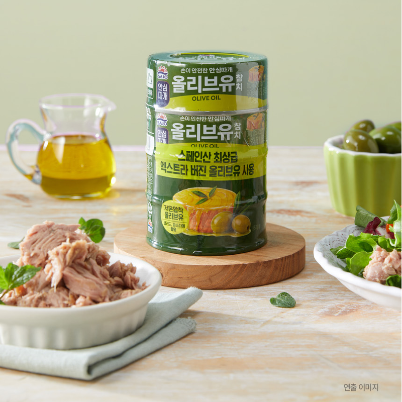 사조 올리브유 참치, 100g, 8개 상품 이미지 1