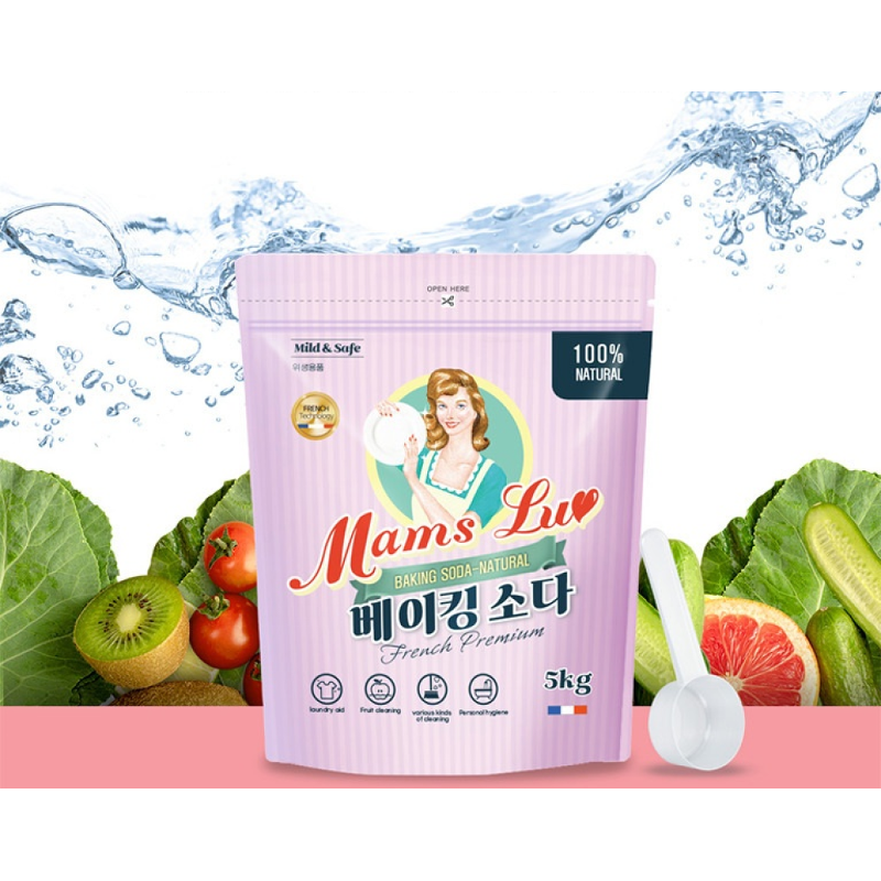 맘스럽 베이킹소다, 파우치, 5kg, 1개 상품 이미지 3