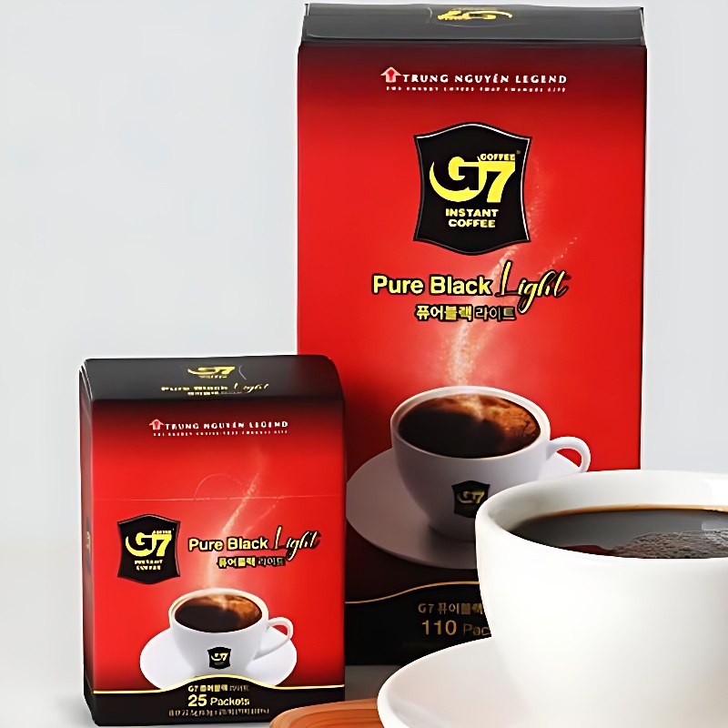 G7 커피 퓨어블랙 라이트, 0.9g, 110개입, 1개 상세 이미지 3