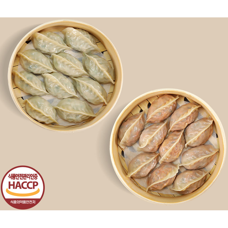허만두 잎새만두, 알찬고기 1.4kg 1봉 + 알찬김치 1.4kg 1봉, 2봉 상세 이미지 4