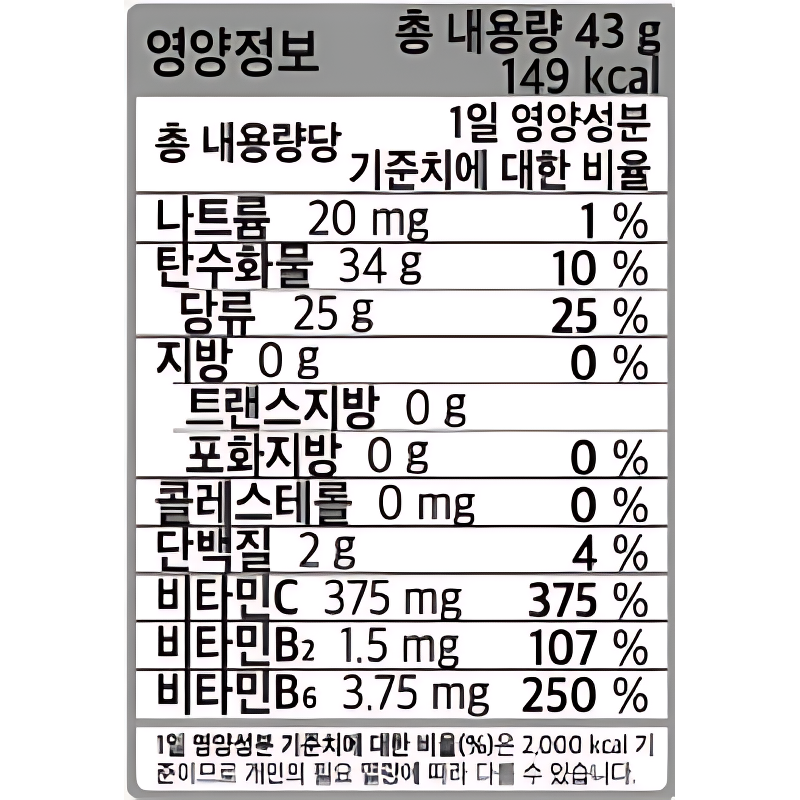 경남제약 레모나 샤인머스캣 젤리, 43g, 20개 상품 이미지 3
