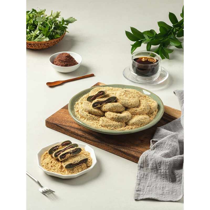 일상미당 제주 해풍쑥 콩쑥개떡, 60g, 32개입, 1박스 상세 이미지 4