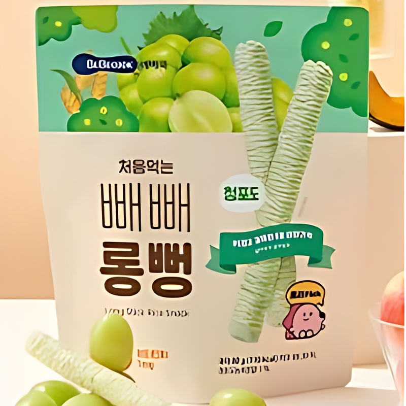 베베쿡 처음먹는 빼빼롱뻥, 사과 2개 + 단호박 2개 + 자색고구마 2개, 30g, 6개 상품 이미지 4