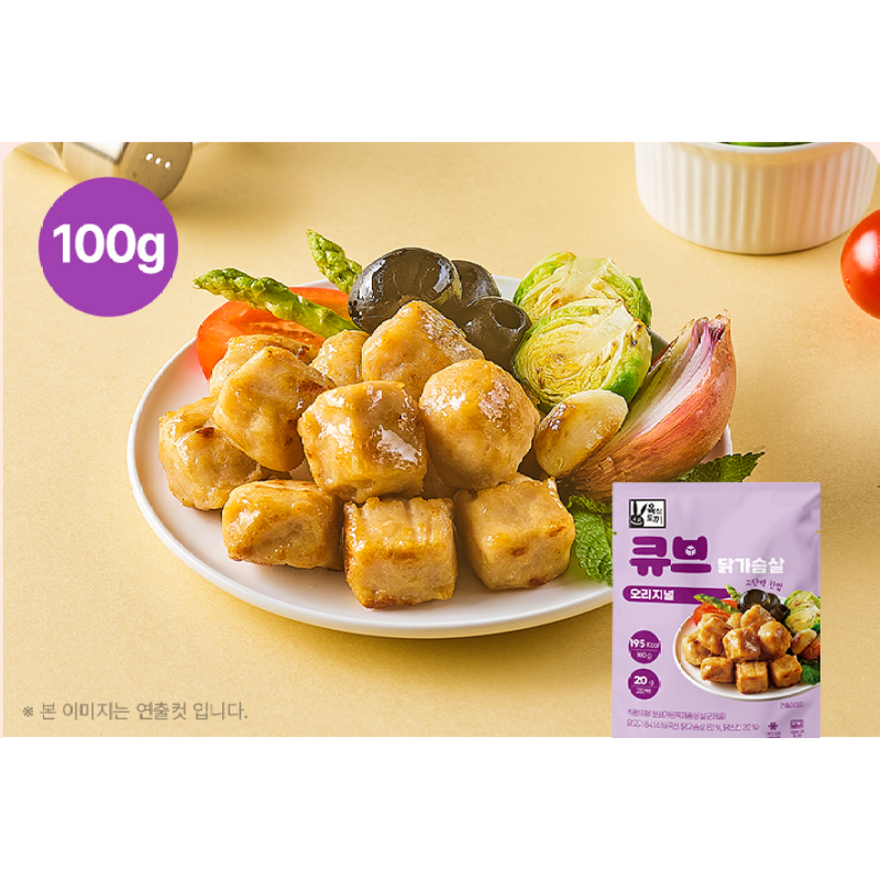 육식토끼 닭가슴살 소스큐브 4종 혼합구성, 80g, 10개 상품 이미지 4