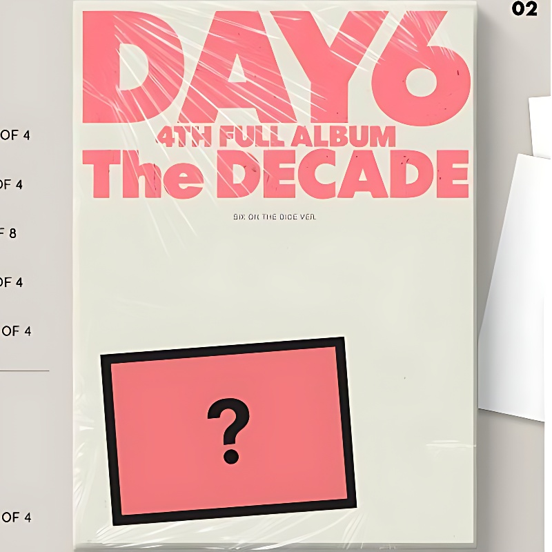 DAY6 4TH FULL ALBUM The DECADE, City days ver, 1개 상품 이미지 2