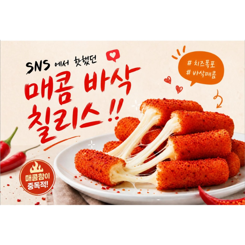 불도깨비 칠리 치즈스틱, 500g, 1개 상품 이미지 4