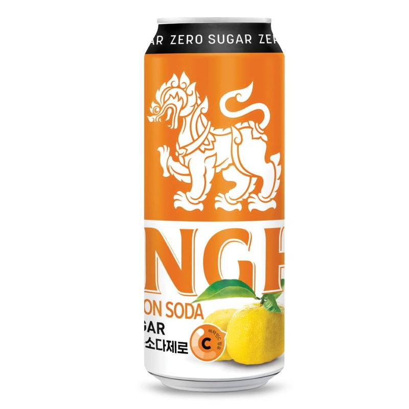 싱하 유자소다 제로 탄산음료, 330ml, 24개 상품 이미지 4
