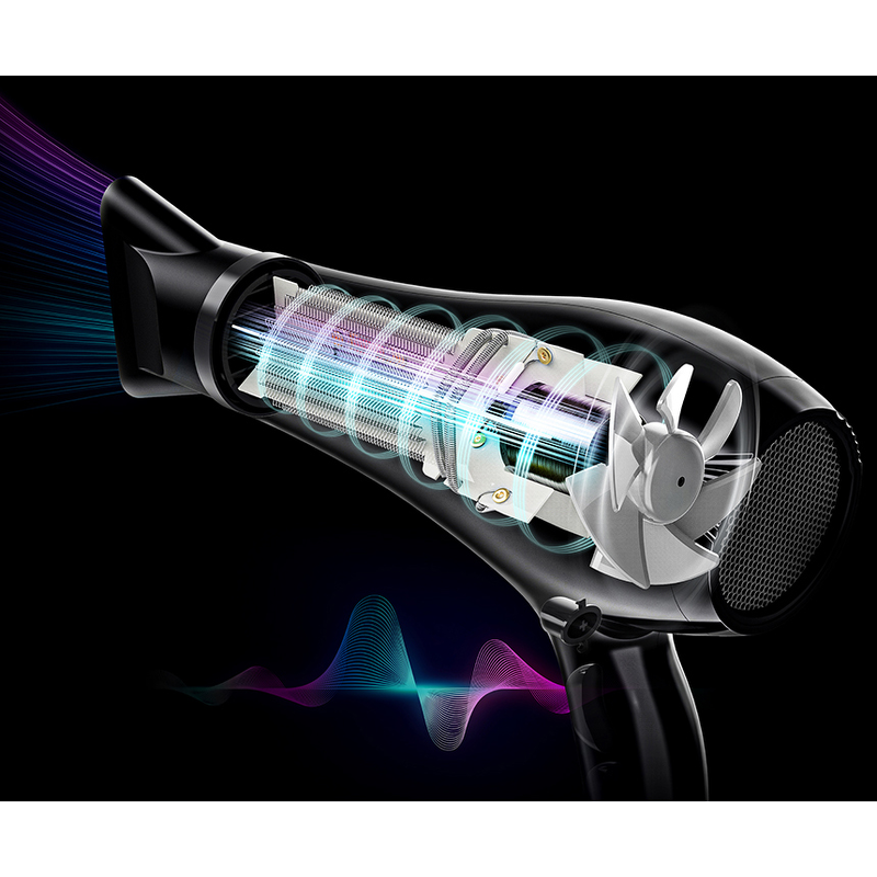 파테크 2400W 헤어드라이어, PD-M2900, 블랙, 1개 상품 이미지 4