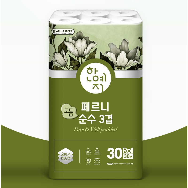 한예지 페르니 도톰 순수 3겹 화장지, 처음 사는 분도 안심하고 고를 수 있어요! 2