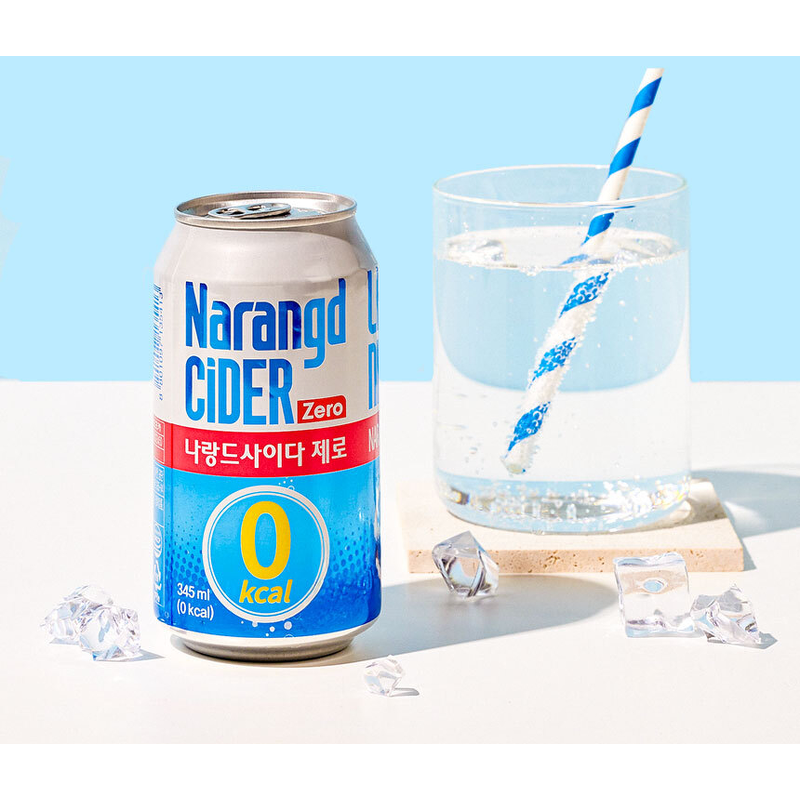동아오츠카 나랑드사이다 제로, 그린애플, 345ml, 24개 상품 이미지 5
