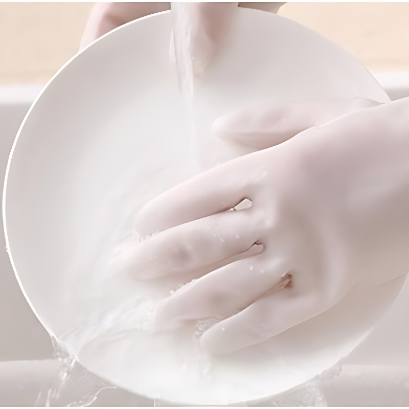 니트릴 고무장갑, 반투명, S, 10개 image 4