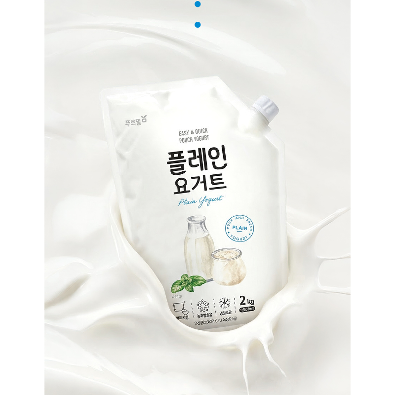 푸르밀 플레인 요거트, 2kg, 1개 상품 이미지 3