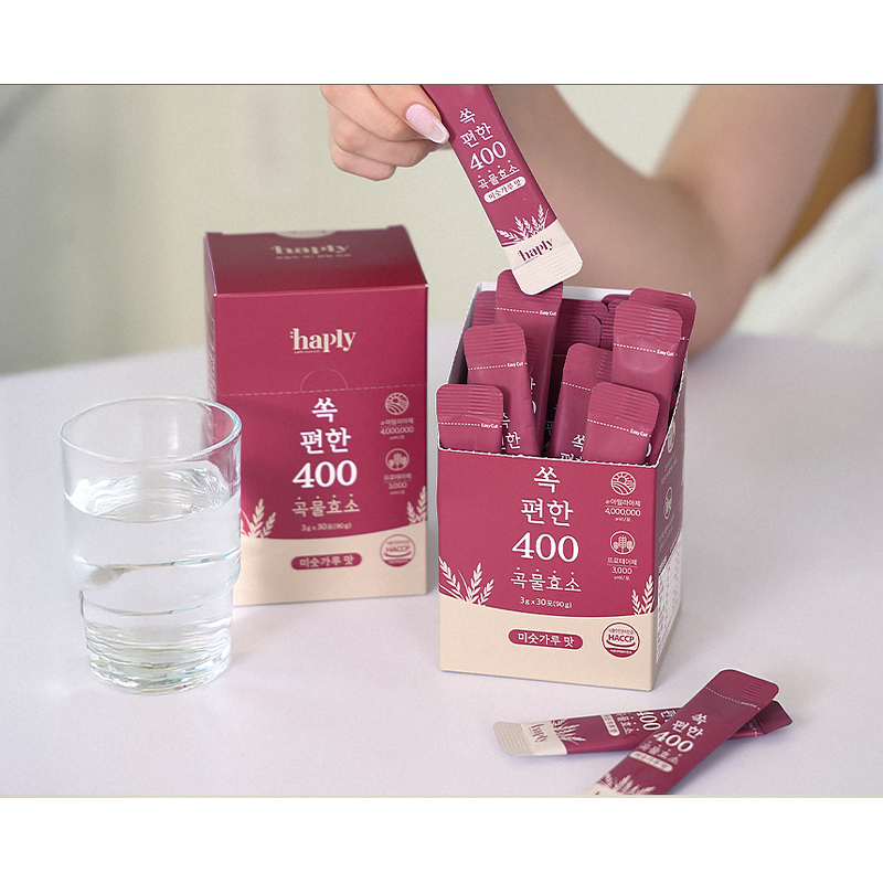 해플리 쏙 편한 400만 곡물효소, 30포, 1박스 상품 이미지 7
